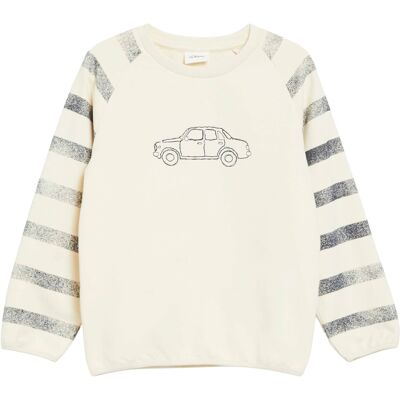 s.Oliver Raglan-Sweatshirt Ringel Auto natur 104/110 s.Oliver Raglan-Sweatshirt Ringel Auto natur 104/110