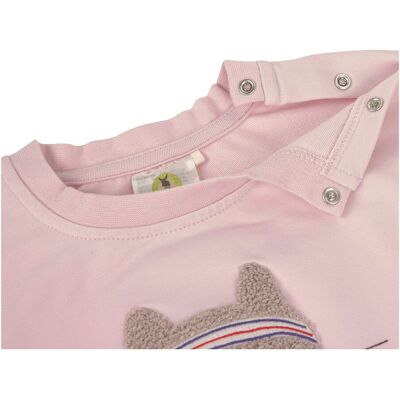 Lässig Sweatshirt Katze rosa 98/104 Lässig Sweatshirt Katze rosa 98/104