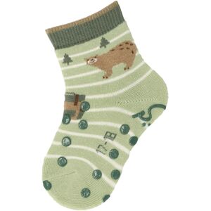 Sterntaler 2er-Pack ABS-Krabbelsocken Löwe Bär gruen