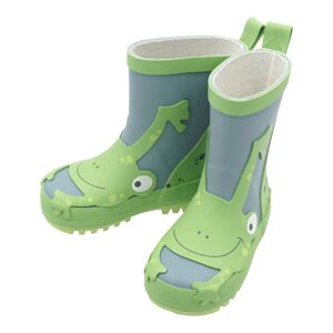 Maximo Gummistiefel Frosch gruen   blau unisex