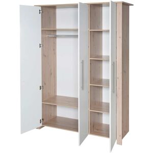roba Kleiderschrank Malo 3-türig weiss unisex roba Kleiderschrank Malo 3-türig weiss unisex