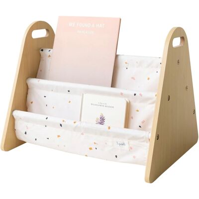 3 sprouts Bücherregal doppelseitig beige weiss unisex 3 sprouts Bücherregal doppelseitig beige weiss unisex