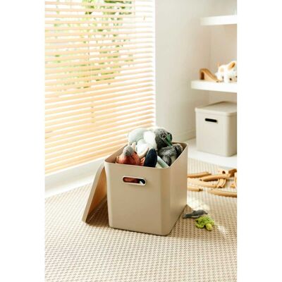 Rotho Babydesign Aufbewahrungsbox KAYO stapelbar 27 l braun unisex Rotho Babydesign Aufbewahrungsbox KAYO stapelbar 27 l braun unisex