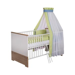 Schardt 3-tlg. Babyzimmer Eco Plus mit 2-türigem Kleiderschrank weiss unisex