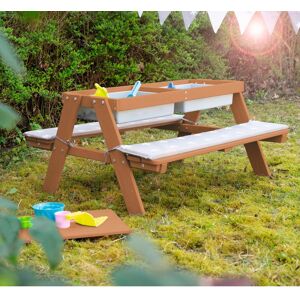 roba Kindersitzgruppe Play for 4 Outdoor Deluxe braun unisex