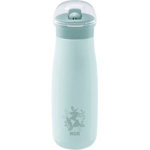 NUK Trinkflasche Mini-Me Flip Edelstahl, 500ml blau