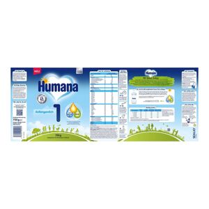 Humana Bundle 3er-Pack Anfangsmilch 1 750g weiss unisex