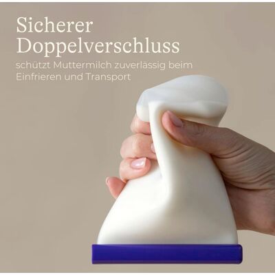 Lansinoh Silikon Muttermilchbeutel wiedderverwendbar, 5 Stück unisex Lansinoh Silikon Muttermilchbeutel wiedderverwendbar, 5 Stück unisex