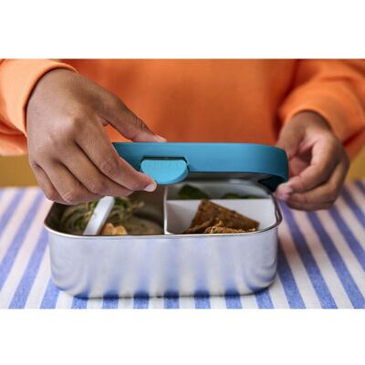 Mepal Bento-Brotdose Edelstahl blau Mepal Bento-Brotdose Edelstahl blau