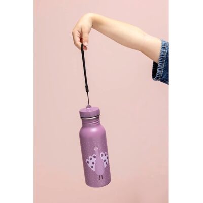 TRIXIE Trinkflasche aus Edelstahl 500 ml lila unisex TRIXIE Trinkflasche aus Edelstahl 500 ml lila unisex