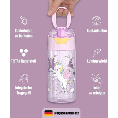 Bearfoot Trinkflasche 450ml rosa unisex Bearfoot Trinkflasche 450ml rosa unisex