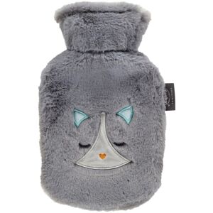 Fashy Wärmflasche Katze Kitty, 800 ml grau unisex