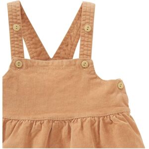 Lilletots Cord-Latzkleid braun