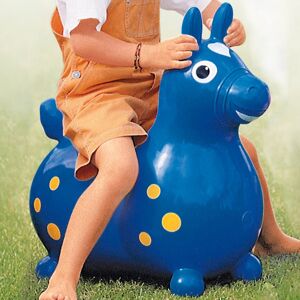 Gymnic Sitz- und Hüpfpferdchen Rody blau unisex