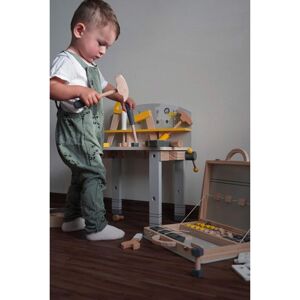 Small Foot Werkbank kompakt Miniwob mehrfarbig unisex