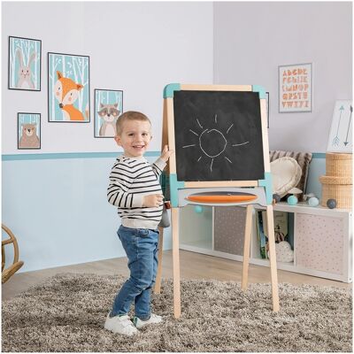 Smoby Holztafel mehrfarbig unisex Smoby Holztafel mehrfarbig unisex