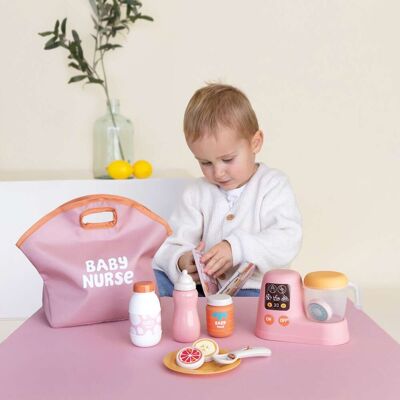 Smoby Puppen-Fütterset Baby Nurse rosa unisex Smoby Puppen-Fütterset Baby Nurse rosa unisex