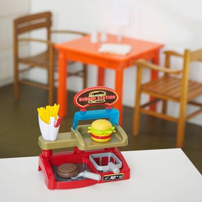 Theo Klein Burger Station My Market mehrfarbig unisex Theo Klein Burger Station My Market mehrfarbig unisex