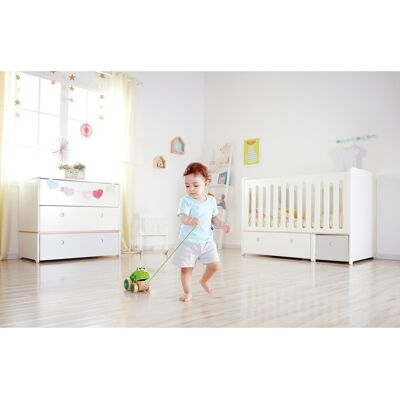 Hape Nachziehspielzeug Frosch Fridolin gruen unisex Hape Nachziehspielzeug Frosch Fridolin gruen unisex