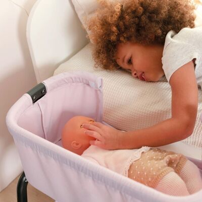 Smoby Puppen Beistellbett Maxi-Cosi rosa unisex Smoby Puppen Beistellbett Maxi-Cosi rosa unisex