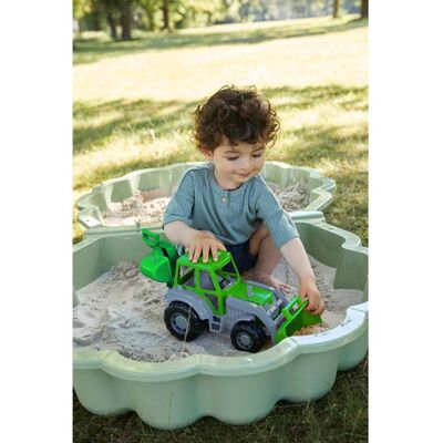 solini Traktor mit Heckbagger mehrfarbig unisex solini Traktor mit Heckbagger mehrfarbig unisex