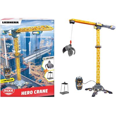 Dickie Toys Liebherr Hero Crane gelb gelb unisex Dickie Toys Liebherr Hero Crane gelb gelb unisex