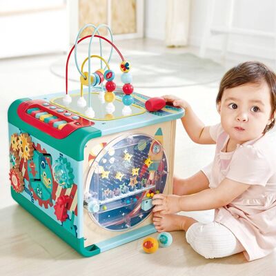 Hape Magischer Motorikwürfel mehrfarbig unisex Hape Magischer Motorikwürfel mehrfarbig unisex