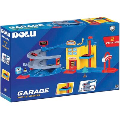 Dolu Parkgarage mit 2 Fahrzeugen mehrfarbig unisex Dolu Parkgarage mit 2 Fahrzeugen mehrfarbig unisex