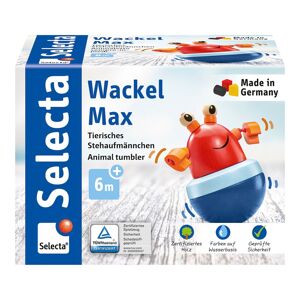 Selecta Stehauffigur Wackel Max aus Holz mehrfarbig unisex