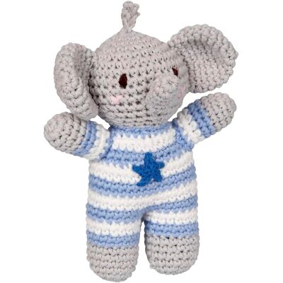 BabyGlück Häkel-Rassel Elefant - Baby Rattle BabyGlück Häkel-Rassel Elefant - Baby Rattle