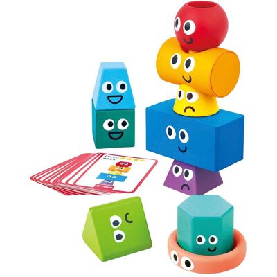 Hape Stapelsteine Montessori mehrfarbig unisex Hape Stapelsteine Montessori mehrfarbig unisex