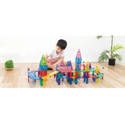 EDUPLAY Magnet-Bausteine Rennbahn 120 Teile mehrfarbig unisex EDUPLAY Magnet-Bausteine Rennbahn 120 Teile mehrfarbig unisex
