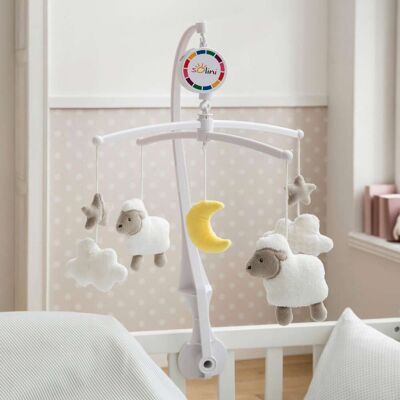solini Musik-Mobile Wolkenschäfchen weiss unisex solini Musik-Mobile Wolkenschäfchen weiss unisex