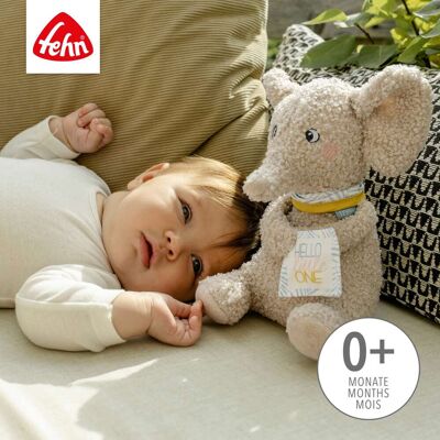 Fehn Kuscheltier Elefant Erik Hello little One 22cm grau unisex Fehn Kuscheltier Elefant Erik Hello little One 22cm grau unisex