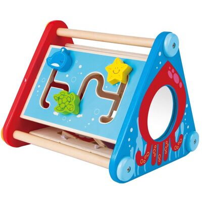 Hape Motorikspielzeug Tierische Action-Box mehrfarbig unisex Hape Motorikspielzeug Tierische Action-Box mehrfarbig unisex