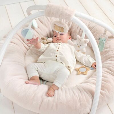 Nattou Baby-Spielmatte - Rund, Weich, Leicht zu Reinigen Nattou Baby-Spielmatte - Rund, Weich, Leicht zu Reinigen