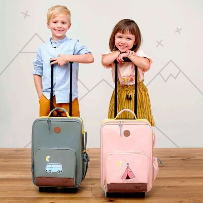 Lässig Kindertrolley Adventure blau Lässig Kindertrolley Adventure blau