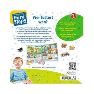 Ravensburger Pappbilderbuch Wer füttert wen? mehrfarbig unisex