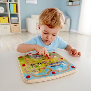 Hape Magnetspiel Baufahrzeuge-Labyrinth mehrfarbig unisex