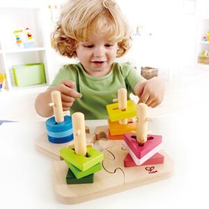 Hape Steckspiel Kreatives Steckpuzzle mehrfarbig unisex