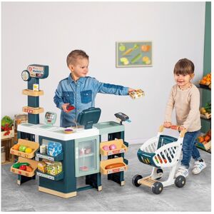 Smoby Kaufladen Maxi-Supermarkt mit Einkaufswagen mehrfarbig unisex