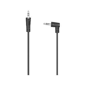 HAMA 200722 CABLE AUX3 M/M 0.5M - Audio-Kabel (Schwarz)