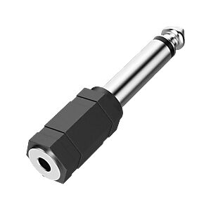 HAMA 205195 ADAPTER AUX3/6 M/F - Audio-Adapter (Schwarz)