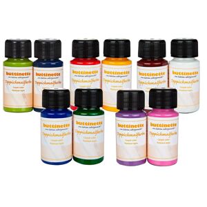 buttinette Teppichmalfarben in verschiedenen Farbkombinationen, 2x 50 ml - Size: 2x 50 ml