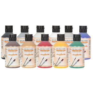 buttinette Acrylfarbe in verschiedenen Farbtönen, 250 ml - Size: 250 ml