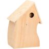 buttinette Vogelhaus aus Holz, 20 x 14 x 30,5 cm - Size: 20 x 14 x 30,5 cm