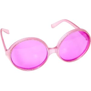 buttinette Brille, pink - Size: 7 cm Ø