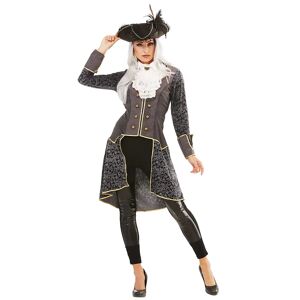 buttinette Piratin-Jacke Lady Grey für Damen - Size: Gr. 46/48