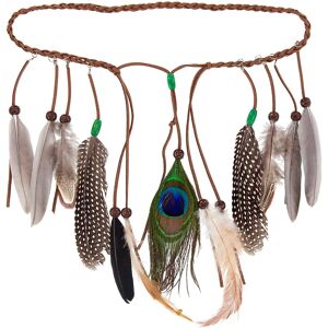 buttinette Haarschmuck Indianer, natur