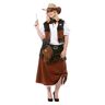 buttinette Cowgirl-Kost&uuml;m Wild Lotta f&uuml;r Damen - Size: Gr. 46